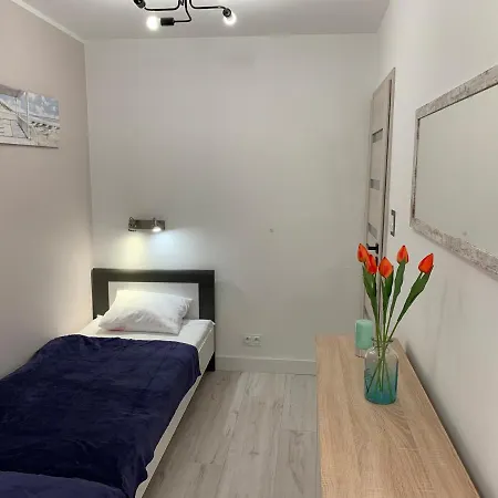 900m Beach Walk Parter Brzezno Two 5 Pers 아파트