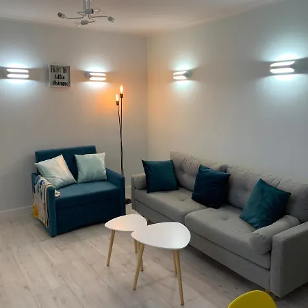 Apartmán 900m Beach Walk Parter Brzezno Two 5 Pers